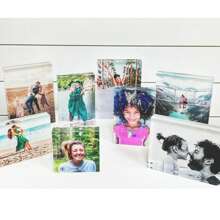 Custom Photo Gift | Acrylic Picture Frame | Acrylic Photo Block | Gift For Him | Gift For Mom | Personalized Photo | Mother's Day Gifts Birthday Graduation