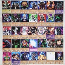 100PCS Flash Card Japanese Different Anime Style Card Dueling Monsters Dark Magician DIY Game Collection Cards Toys - Black - View 8