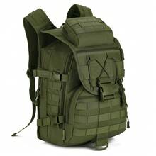 HUNTVP Tactical Backpack 40L, Military Backpack Molle Rucksck Assault Pack Bag Men's Daysack Tool Backpacks For Camping Hiking Weighted Hikes Rucking Hunting Trekking