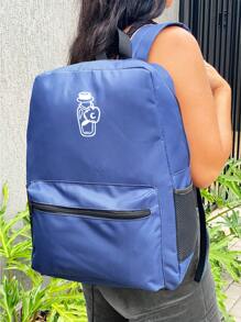 Women Functional Backpacks - 藏蓝色 - 查看 1