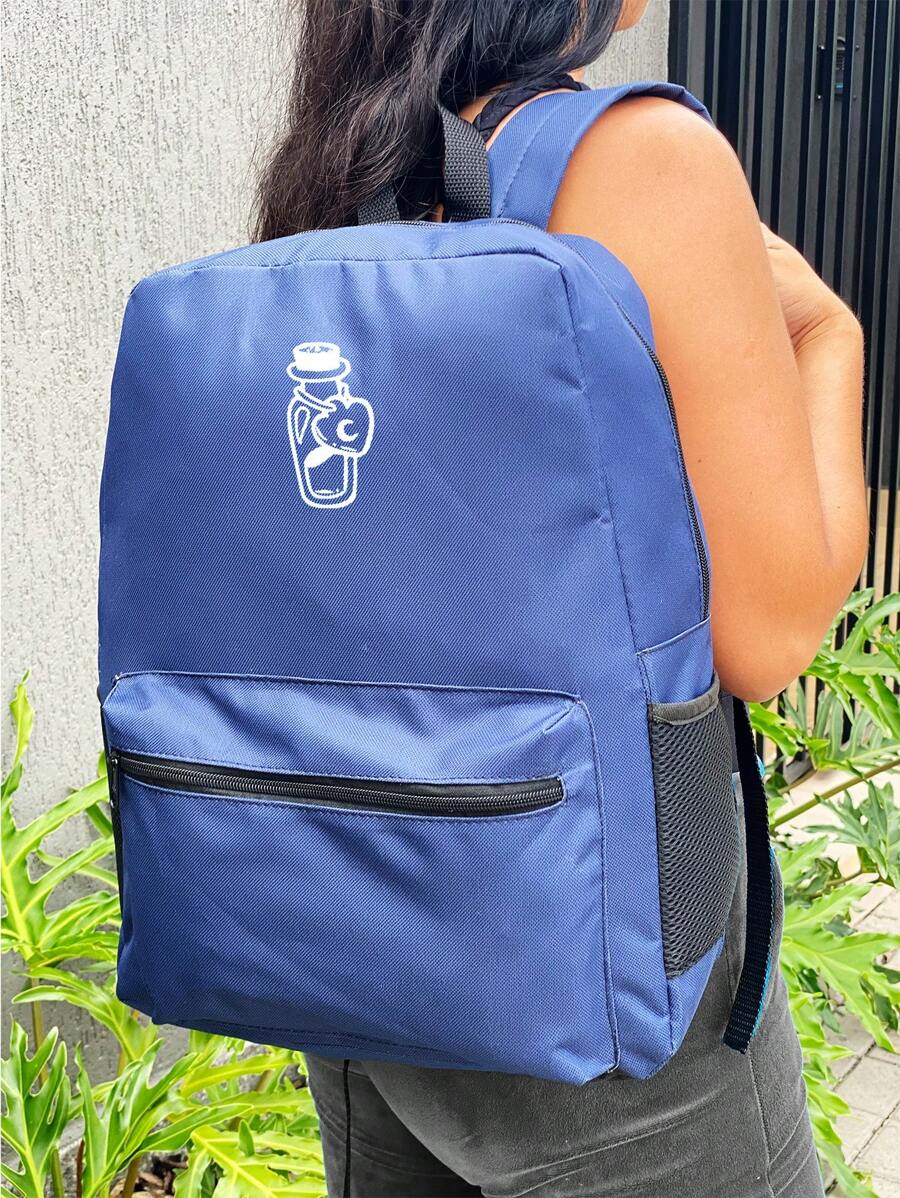 Women Functional Backpacks - 藏蓝色 - 查看 1