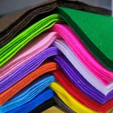 10 Sheets/Pack Soft Felt Fabric Crafting Material, 15cm*20cm Soft Felt Fabric Craft Supplies, Non-Woven Community Craft Material, Soft Nonwoven Fabric Craft Material, Perfect For Holiday, Weekend, Festival Crafting, Cut To Any Desired Size For Creative DIY Crafting