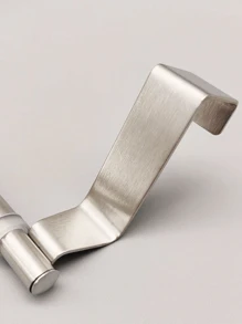 1/2件装不锈钢毛巾杆浴室柜门挂式毛巾架洗碗布收纳架挂式毛巾杆不锈钢门后毛巾收纳架免打孔毛巾挂杆厨房配件卫浴挂件