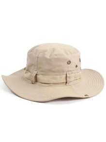 1pc Men's Wide Brim Sun Protection Bucket Hat, Foldable Summer Outdoor Bucket Hat, Suitable For Fishing, Hiking, CampingMen's Sun Hat Summer Hat, Suitable For Summer Outdoor Activities Such As Hiking And Fishing