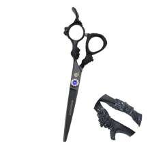 univinlions 6.0" Titan Gradient & Black Professional Hair Cutting Scissors Barber Thinning Hairdressing Salon Haircut Shear Pet Grooming Dog Groomer Paper Box Package - Multicolor - View 14