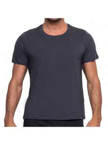 Men T-Shirts - Màu xám đen - Xem 2