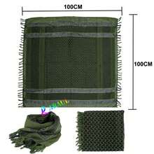 Shemagh  Bufanda panuelo chal Clásica Algodón Moda - Camel - Ver 2