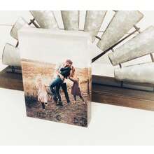 Custom Photo Gift | Acrylic Picture Frame | Acrylic Photo Block | Gift For Him | Gift For Mom | Personalized Photo | Mother's Day Gifts Birthday Graduation