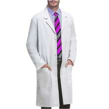 Professional Lab Coat For Boyfriend Style Men WoBoyfriend Style Men Long Sleeve, White, Unisex - White - View 1
