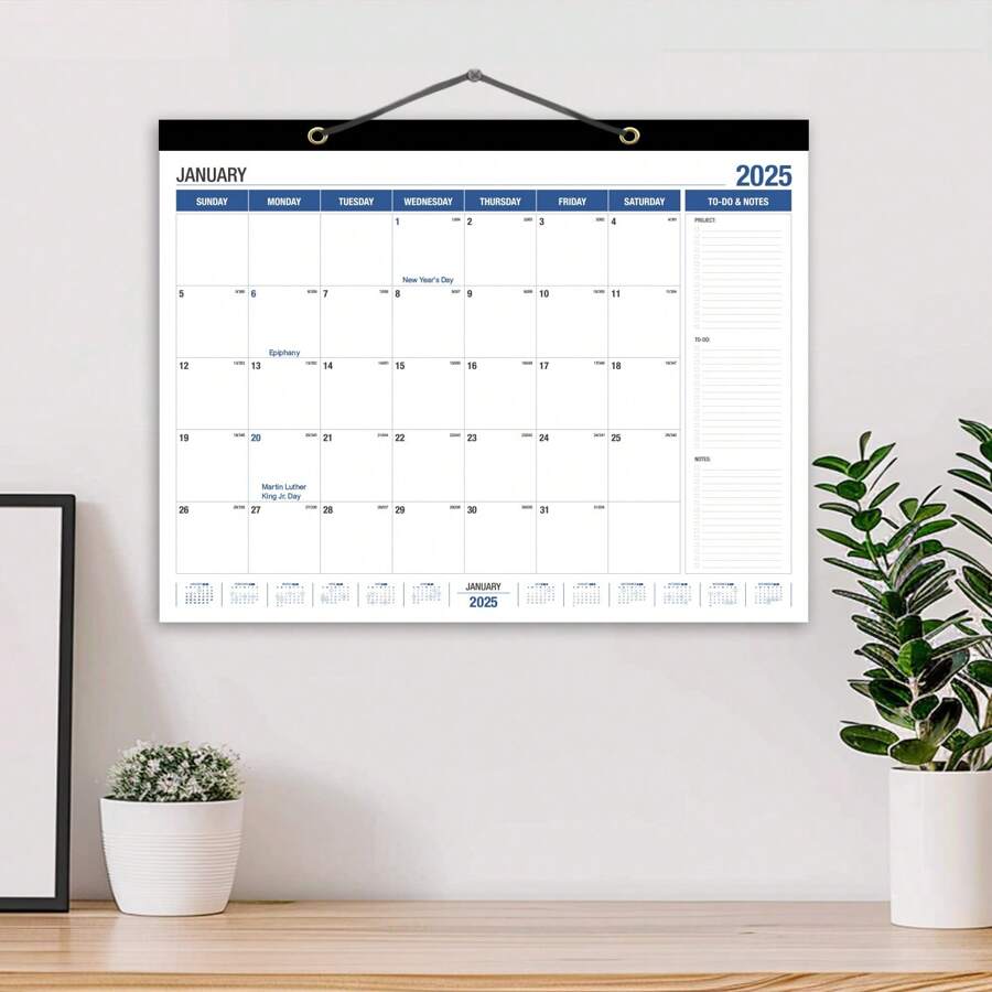 2024-2025 Oversized Wall Calendar (From July 2024 To December 2025), 18 ...