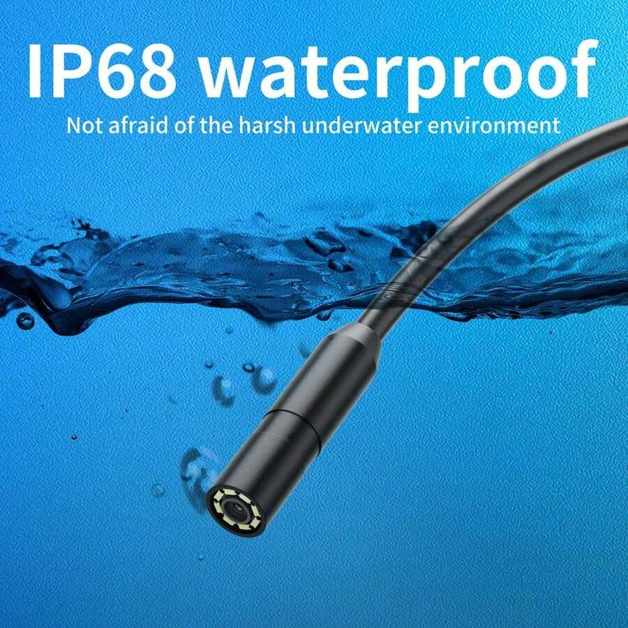 Endoscope Camera With Light Compatible With Iphone 960P HD Borescope