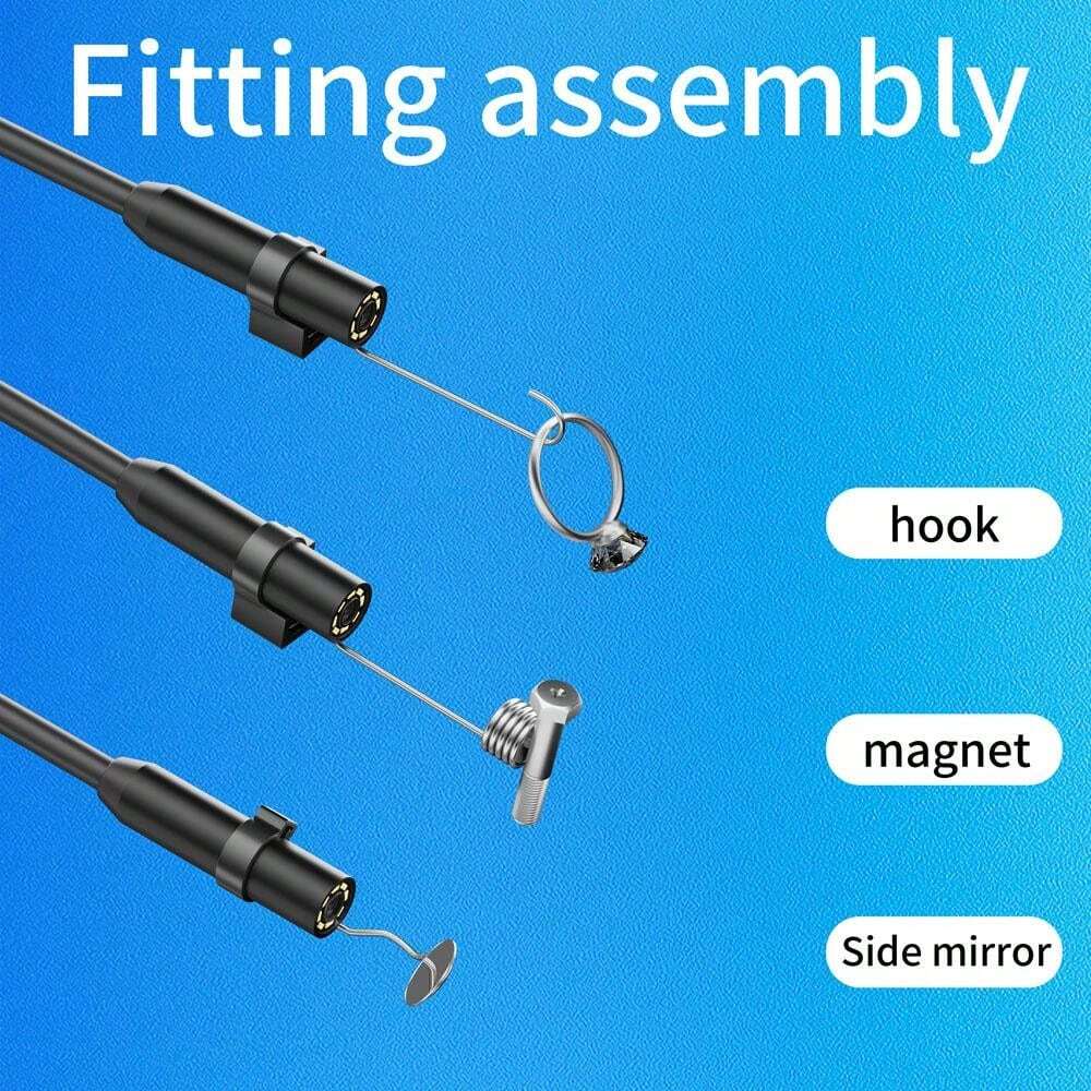 Endoscope Camera With Light Compatible With Iphone 960P HD Borescope