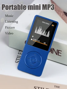 Mini Portable MP3 Walkman 1.8 Inch Colour Screen EBook Reading-Navy Blue - Navy Blue - View 1