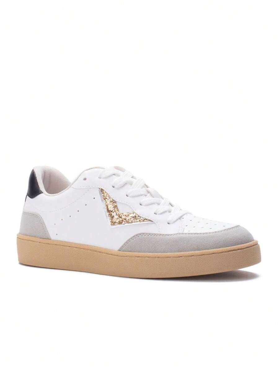 Women Wedge Sneakers - 白色 - 查看 1