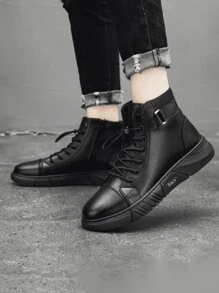 Zapatillas de trail running para hombre - Negro - Ver 3