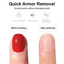 Portable Professional Nail Drill 45,000 RPM, Rechargeable Electric Nail File Machine E File, For Acrylic Nail Gel Polishing, Wireless File, For Nail Salon Home, White - White - View 7