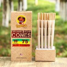 Lauxery 75 chiếc Giấy cuốn thuốc lá nhiều màu 98mm hình chữ W, có ống ngậm và ống đóng gói, phụ kiện hút thuốc - 75 chiếc - Xem 11