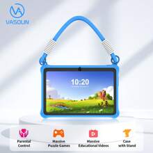 VASOUN Kids Tablet,7 Inch Toddler Tablet For Kids Edition Tablet,2GB RAM 32GB ROM, Android 13 Tablet With Parental Control,Educational, Games, Shockproof Case