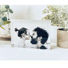 Custom Photo Gift | Acrylic Picture Frame | Acrylic Photo Block | Gift For Him | Gift For Mom | Personalized Photo | Mother's Day Gifts Birthday Graduation