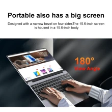 Ninkear A15 Plus 15.6" Full HD Laptop - AMD Ryzen 7 5700U 4x4.30 GHz, 32GB DDR4, 1TB PCIe SSD, AMD Radeon, Webcam, Bluetooth, USB 3.0, WiFi, Windows 11 Home - 銀色 - 查看 3