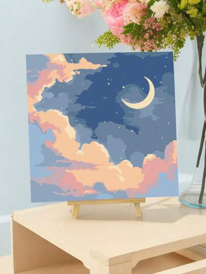 Adult Digital Oil Painting, Acrylic Paint, Easy Adult Digital Oil Painting, Suitable For Beginners, DIY Digital Oil Painting, Can Be Used As Gifts Or Home Wall Decor, Size: 20 Inches Wide X 20 Inches Long / 30 Inches Wide X 30 Inches Long