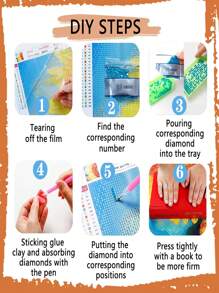 1set Diamond Embroidery Painting Girl Picture, 5D Diamond Painting Cross Stitch Kit With Rhinestone Decoration, Great Gift For Adult Beginners, Round Full Diamond DIY Art Kit, Perfect For Home Decoration And Wall Decor 30X40cm