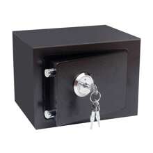 YUNRUX Wall, Mini With Key Lock And Double Key, Wall, 230 X 170 X 170 Mm - Black - View 10