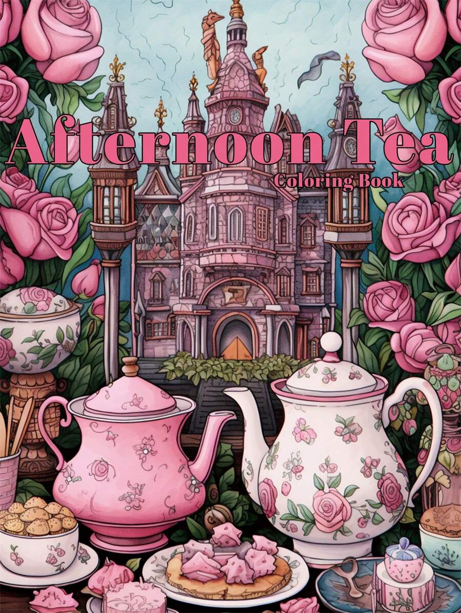 1 本艺术图画书原装升级版纸张加厚 22 页图画书节日生日派对礼物缓解压力消磨时间涂鸦绘画绘画艺术书返校、母亲节、妈妈的礼物、返校、学校用品 - 1099 single printing - 查看 1