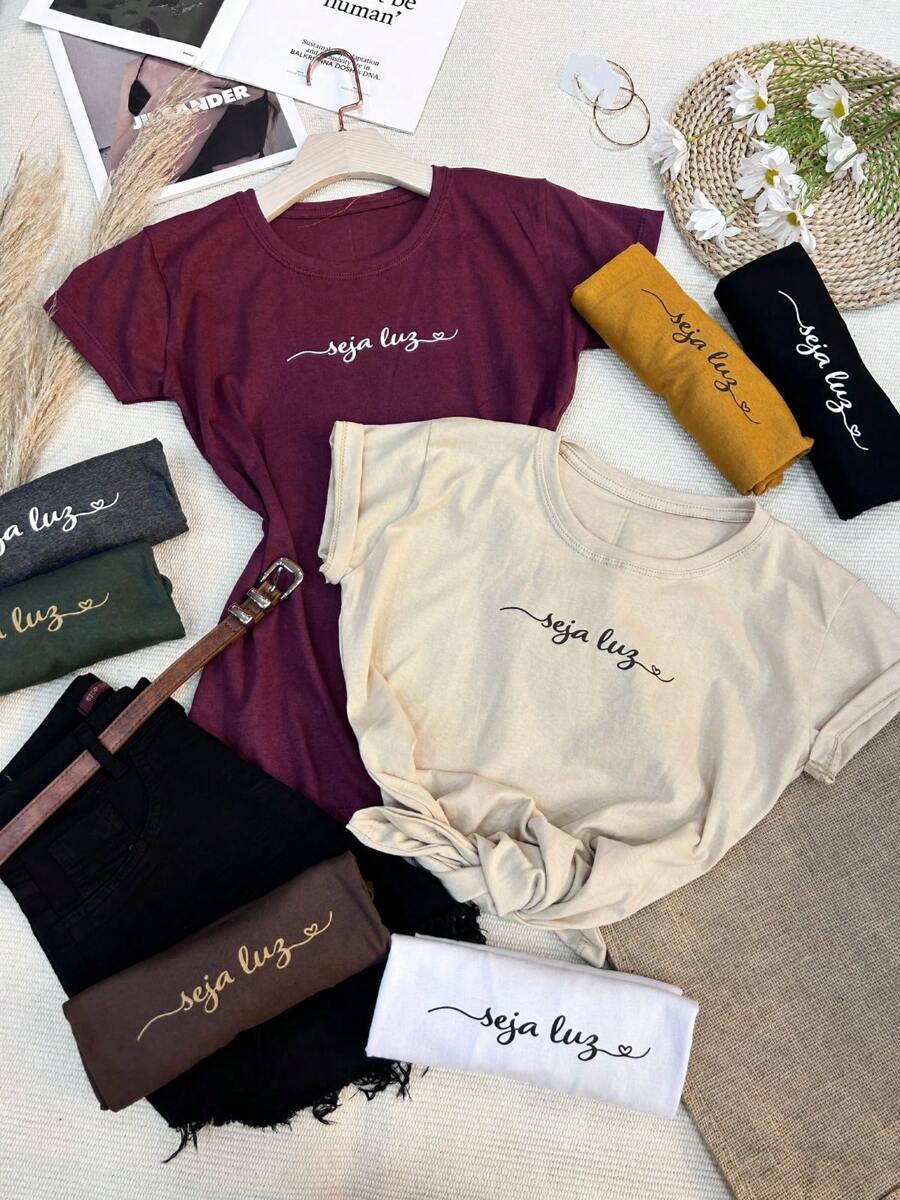 Women T-Shirts - 米色 - 查看 1