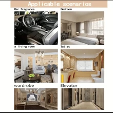 Funny Ghost Car Aroma Diffuser Air Freshener Vent Clip With Cartoon Pendant, BLACKICE Scented For Car Vent Car Rearview Mirror Hanging Fragrance Car Aromatherapy Tablet, Car Interior Decoration,