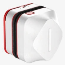 1入組迷你磁力刷，魚形玻璃潔淨器，雙面清潔刷，餵魚專用 - 彩色 - 查看 8