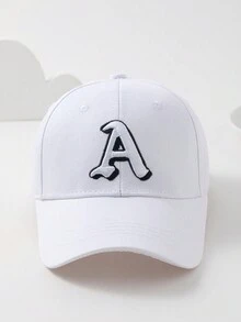 1 件女士刺绣字母 A 棒球帽，适合春季、秋季、夏季休闲装