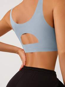 3 Stück Damen nahtloser Eisseiden-BH ohne Bügel, Komfort, unsichtbar