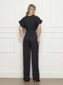 Women Jumpsuits - 藏蓝色 - 查看 2
