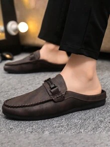 Elegante britische Stil Lässig Lederloafers, Vintage bequeme Herren-Hausschuhe (Schuhgröße fällt klein aus, wir empfehlen, eine Nummer größer zu bestellen)