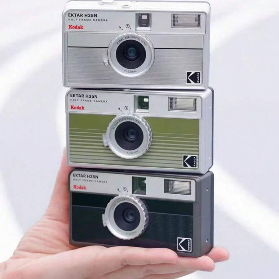 KODAK EKTAR H35N Half Frame Camera Original 35mm Film Camera Reusable