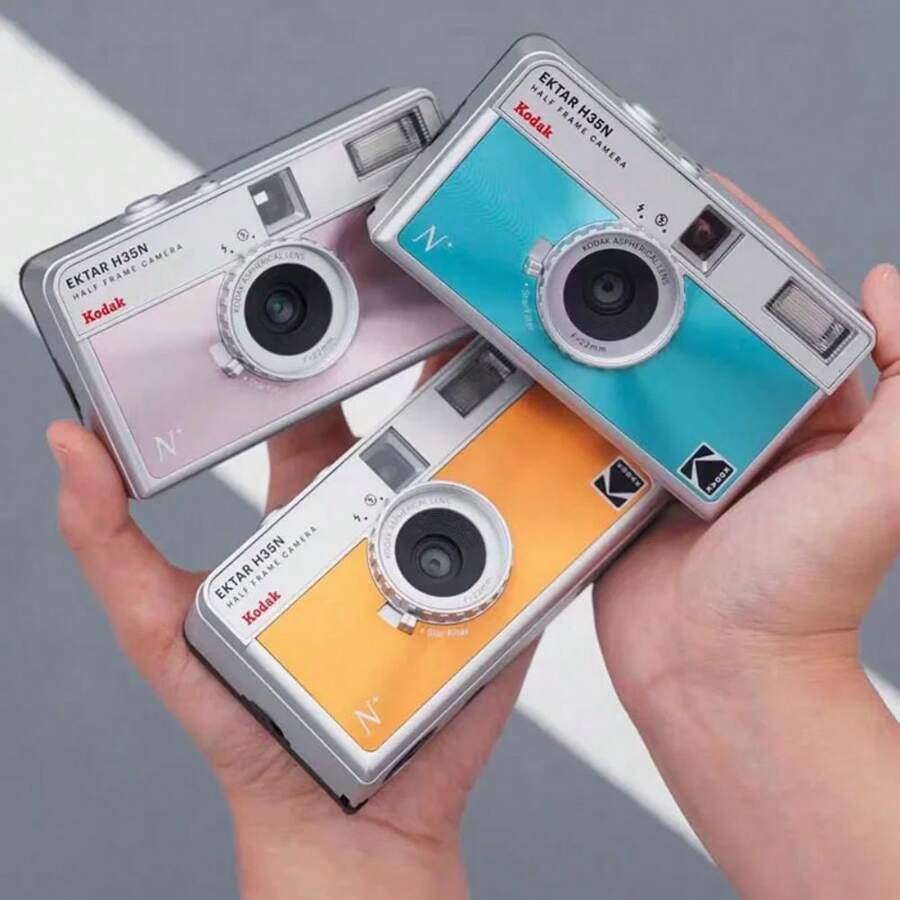 KODAK EKTAR H35N Half Frame Camera Original 35mm Film Camera Reusable