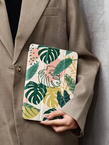 Green Plant Pad Case Compatible With IPad 7/8/9th Generation 10.2inch,Compatible With Samsung Galaxy Tab A7 10.4 Inch, Matepad 10.4/ Tab/ Cover,With Pen Holder,Supports Automatic Sleep/Wake Lid