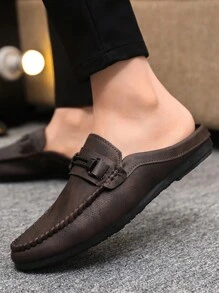 Elegante britische Stil Lässig Lederloafers, Vintage bequeme Herren-Hausschuhe (Schuhgröße fällt klein aus, wir empfehlen, eine Nummer größer zu bestellen)