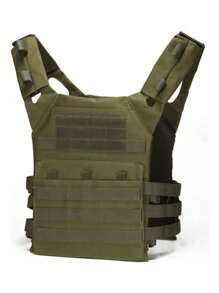 Chaleco Táctico Militar Multifuncional Estilo Combate Chaleco Campo - Verde - Ver 1
