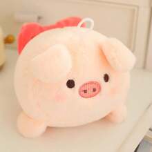 1pc Pull-String Bunny Plush Toy With Wagging Tail, Festival Gift - Multicolor - View 10