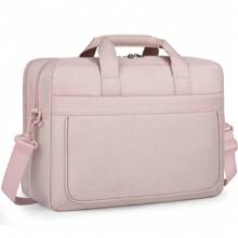 Portafolios para Laptop hombre 15.6 pulgadas,Grande Maletín para Laptop Impermeable - Rosa - Ver 1