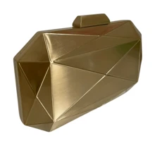 Women Clutches - 金色 - 查看 3