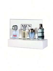 Set de 4 piezas perfume para hombre Caja de regalo de perfume de lujo fragancia duradera - transparente - Ver 10