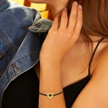 1 Vòng tay chiếu ảnh tùy chỉnh, dây đeo cổ tay cho nam nữ, cặp đôi, gia đình, bạn bè và thú cưng. Ngày lễ cá nhân, Quà tặng Ngày của Mẹ, Quà tặng Ngày của Cha, Quà tặng Ngày lễ tình nhân và Quà tặng Sinh nhật - Dây xanh + trái tim bạc - Xem 4