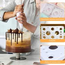 1Pc Piping Bags Shelf ,Pastry Bags Rack, Cake Decorating Icing Bag Stand ,Cream Bag Holder ,Baking Tools, Kitchen Gadgets, Kitchen Accessories - Multicolor - View 3