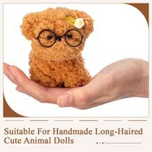 6入組39.3英寸/100厘米珊瑚絨管道清潔棒，長管道清潔器，厚且長的毛絨軟毛冰絲條，毛絨軟毛冰絲條工藝，超級巨型毛絨棒，具有厚管道清潔器的毛絨軟毛冰絲條，DIY項目和工藝用品裝飾，適用於初學者的管道清潔器，DIY項目的管道清潔器 - 淺卡其色 - 查看 3