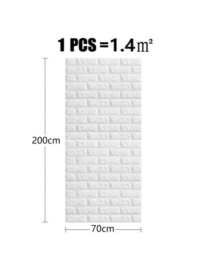 10M/5M/3M/2M/1M 3D Wand Sticker Imitation Brick Bedroom Home Waterproof Self Adhesive DIY Wallpaper Living Room TV Backdrop,Renovation Stickers Peel Panels,Wall Paper, Wallpapers, ation Items Refresh Your Home,Rama view 3