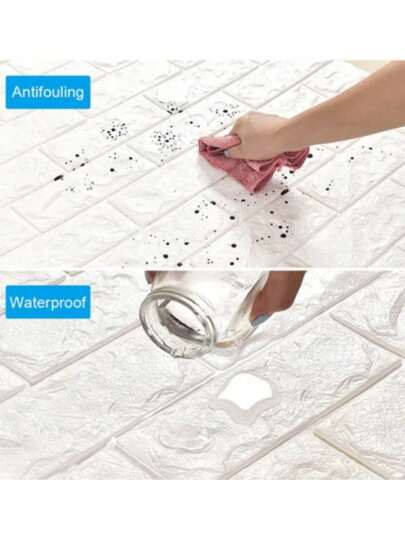 10M/5M/3M/2M/1M 3D Wand Sticker Imitation Brick Bedroom Home Waterproof Self Adhesive DIY Wallpaper Living Room TV Backdrop,Renovation Stickers Peel Panels,Wall Paper, Wallpapers, ation Items Refresh Your Home,Rama view 6