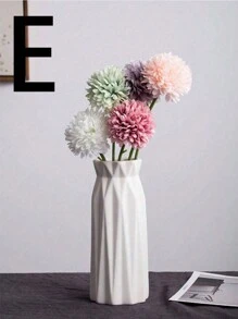 1 bình hoa khô, đồ trang trí nhà đơn giản cho phòng khách, đầu giường, bàn cà phê, kệ tivi, đồ trang trí trung tâm, bình nhựa có đồ trang trí thủy canh sáng tạo, cây xanh nhân tạo, quà tặng Giáng sinh - Nhiều màu - Xem 10
